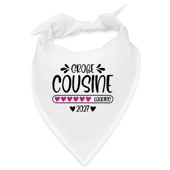Große Cousine 2027 loading - Bandana - Weiß - Vorne