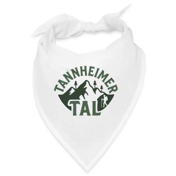 Tannheimer Tal Bergpfad - Bandana - Weiß - Vorne