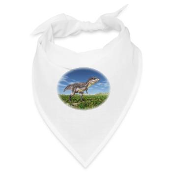 Tyrannotitan – Raubdinosaurier der Urzeit - Bandana - Weiß - Vorne
