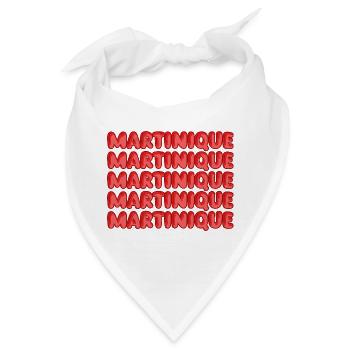 Tauchen Martinique - Bandana - Weiß - Vorne