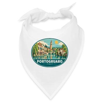 Erkunden Sie Portogruaro in Veneto Travel - Bandana - Weiß - Vorne