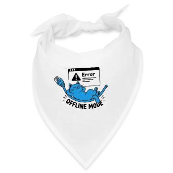 Offline-Modus / Trennung - Bandana - Weiß - Vorne