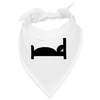 Bett - Bandana - Weiß - Vorne