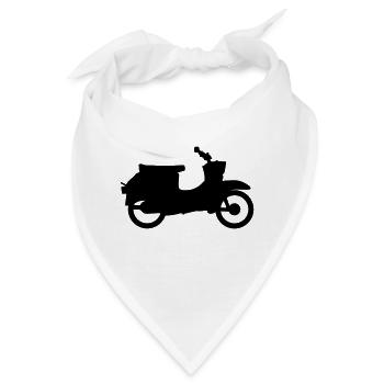 Rucksack Schwalbe, reflektierend - Bandana - Weiß - Vorne