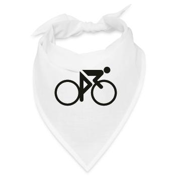 Radsport - Bandana - Weiß - Vorne
