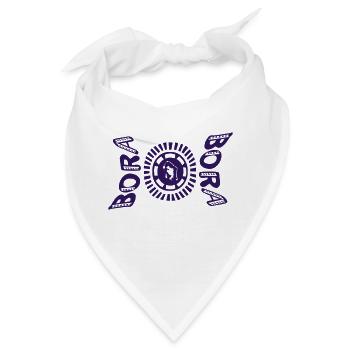 Tattoo-Karte Bora Bora - Bandana - Weiß - Vorne