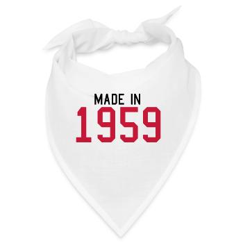1959 - Bandana - Weiß - Vorne