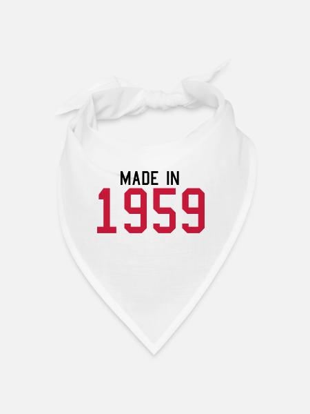 1959 - Bandana - blanc
