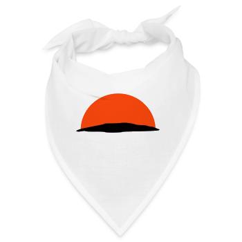 sunset - Bandana - Weiß - Vorne