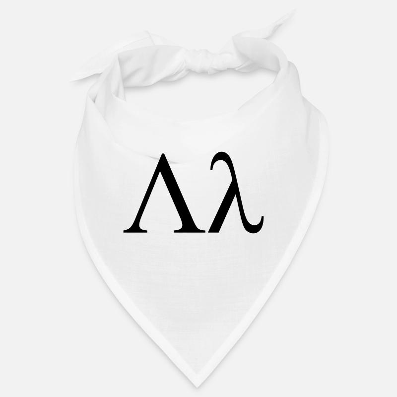 Lambda griechischen Buchstaben Bruderschaft von Bandana