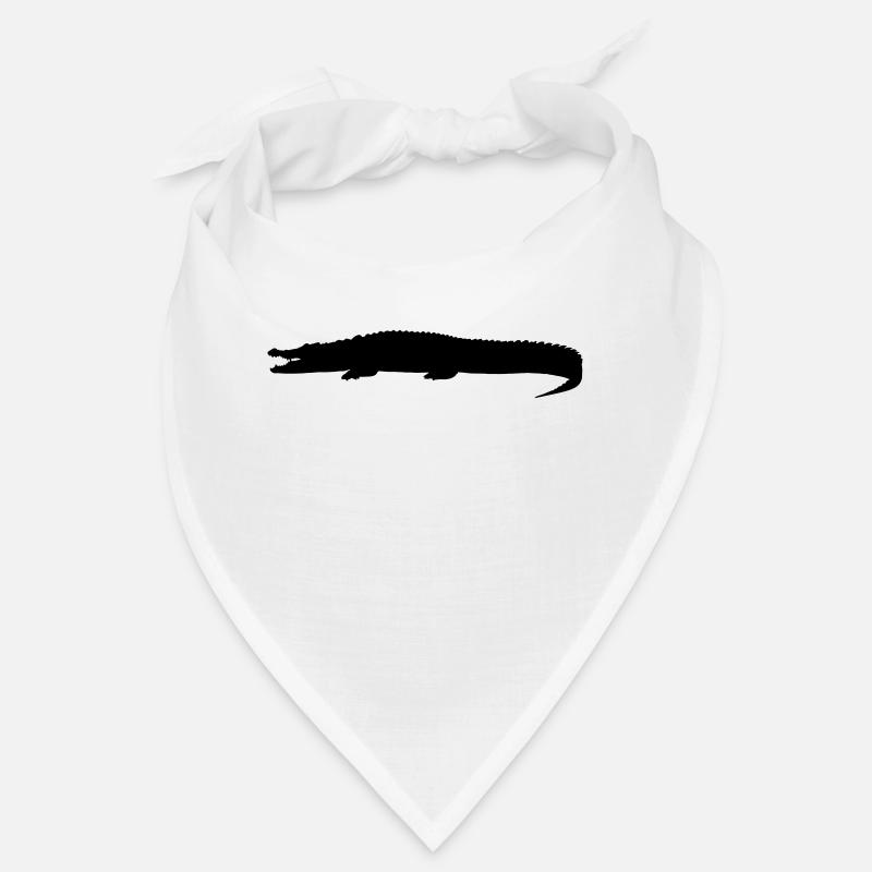 crocodile silhouette Bandana