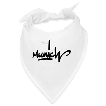munich/münchen - Bandana - Weiß - Vorne