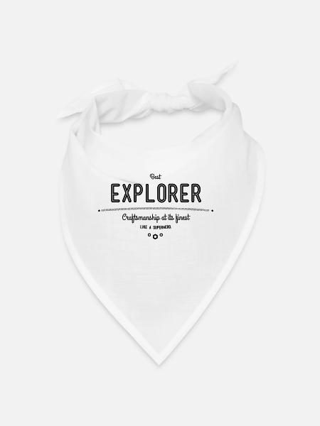 Best discovery using full body - Bandana - white