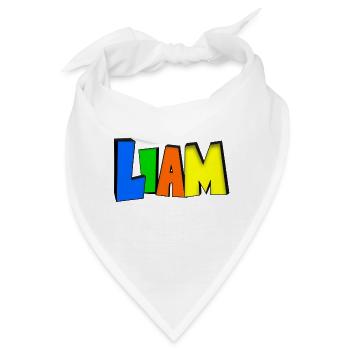 Liam - Bandana - Weiß - Vorne
