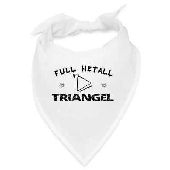 volksmusik_fm-triangel - Bandana - Weiß - Vorne