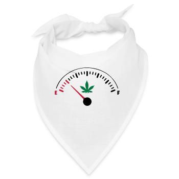 EMPTY Ganja - Bandana - Weiß - Vorne