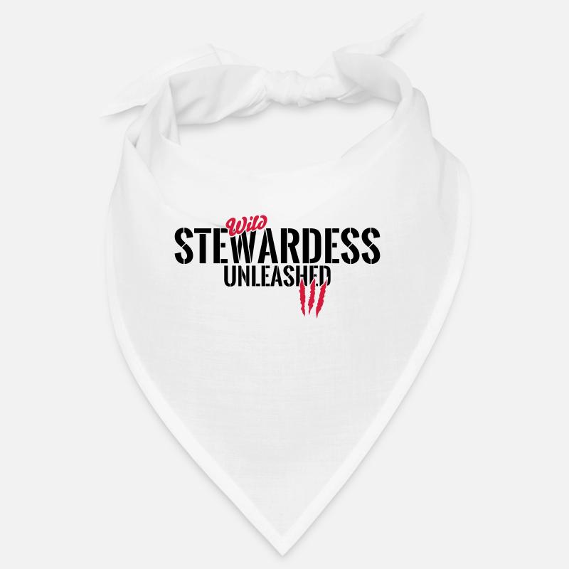 Wilde Stewardess entfesselt Bandana