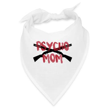 PSYCHO MOM - Bandana - Weiß - Vorne