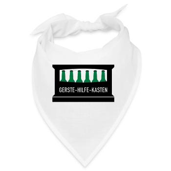 Gerste Hilfe Kasten - Bandana - Weiß - Vorne
