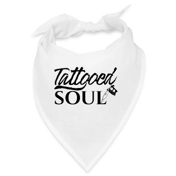 Tattoo / Tätowierung: Tattooed Soul - Bandana - Weiß - Vorne