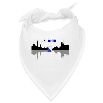 zürich - Bandana - Weiß - Vorne