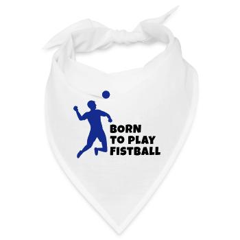 Faustball - Bandana - Weiß - Vorne
