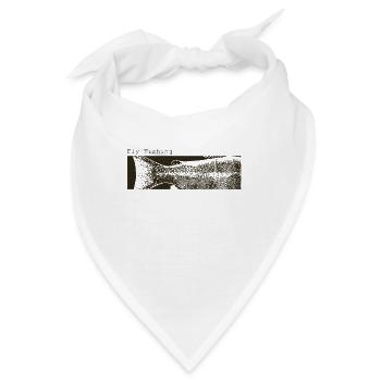 Modell 49 - Forelle - Bandana - Weiß - Vorne