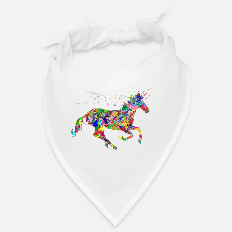 Einhorn in Farbe Bandana