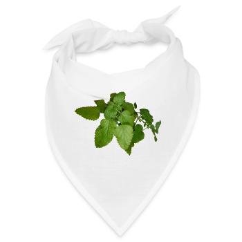 kraeuter rosmarin petersilie thymian dill oregano - Bandana - Weiß - Vorne