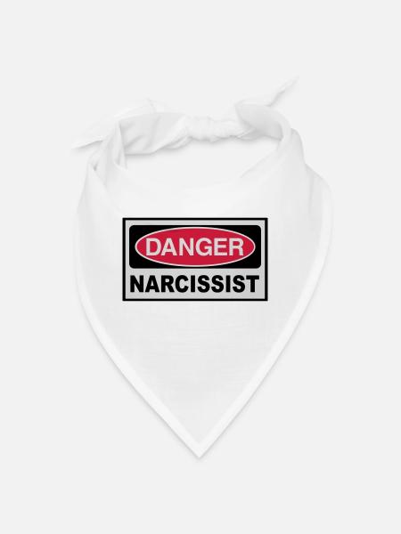 2541614 115188447 narcissist - Bandana - white