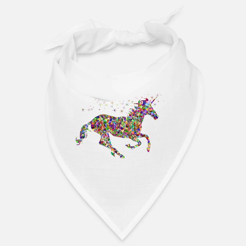 Éclats de licorne arc-en-ciel Bandana