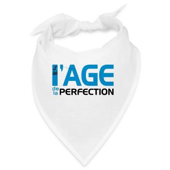 L'Age de la Perfection (2c) - Bandana - Weiß - Vorne