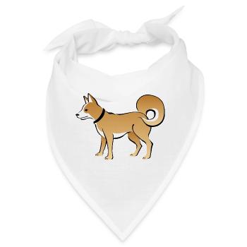 igloo iglu eskimo schnee snow winter cold kalt3 - Bandana - Weiß - Vorne