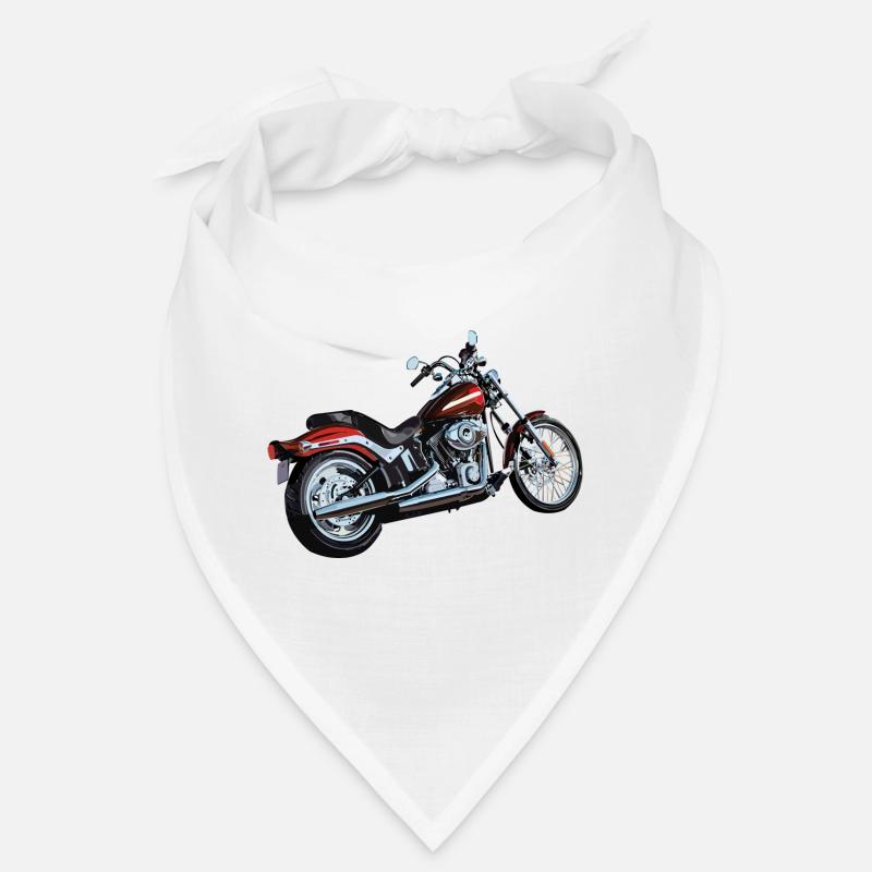 rotes Motorrad Geschenk Geschenkidee Bandana