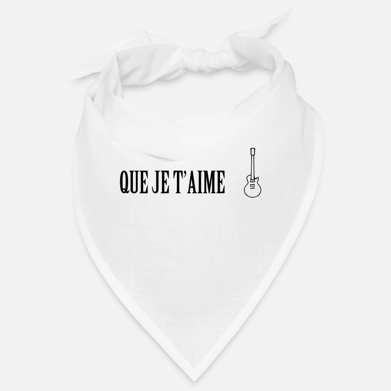 QUE JE T AIME Bandana
