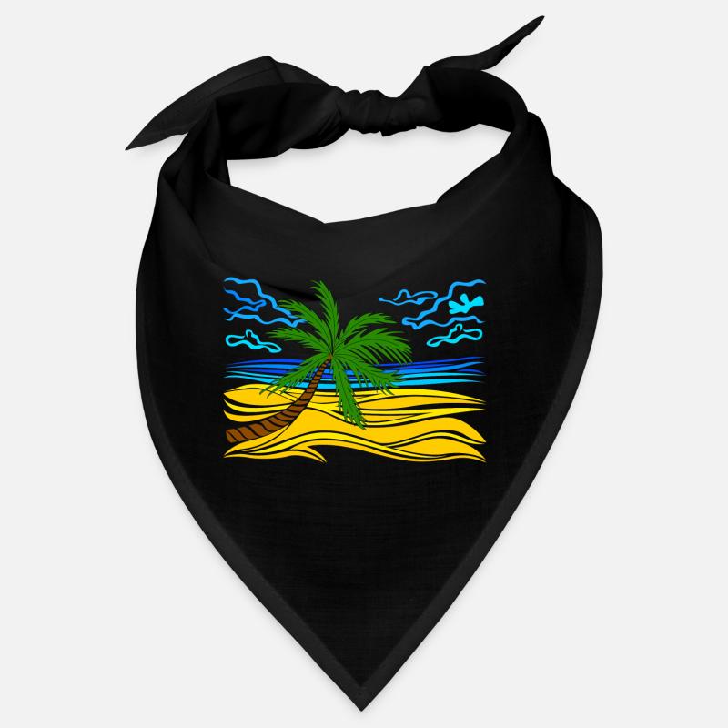 Palme am Strand Bandana