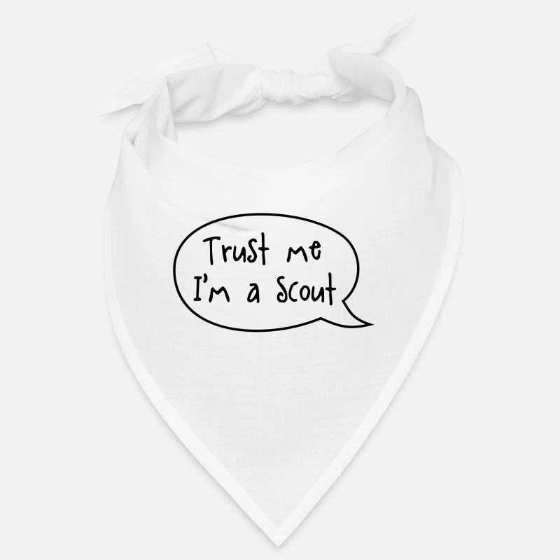 Trust me I'm a scout - Bandana - white