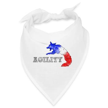 Beweglichkeit Grenze Frankreich - Bandana - Weiß - Vorne