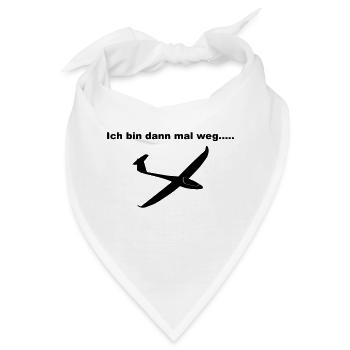 bin Segelfliegen Pilot - Bandana - Weiß - Vorne