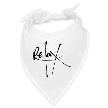 Relax - Bandana - Weiß - Vorne