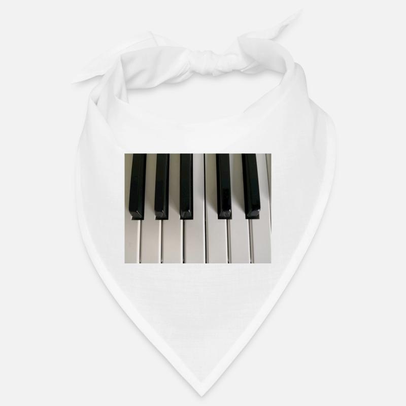 clés de piano Bandana