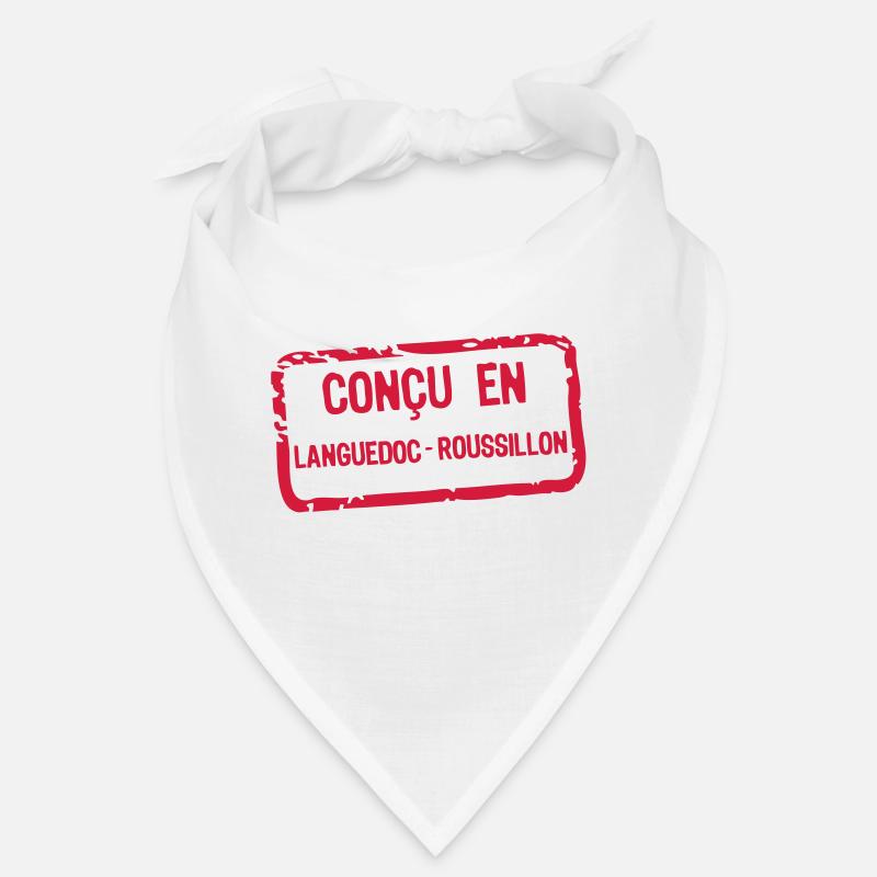 designed label Languedoc Roussillon Bandana