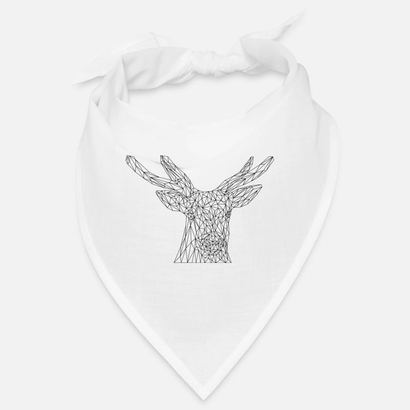 Cerf #LowPoly Bandana