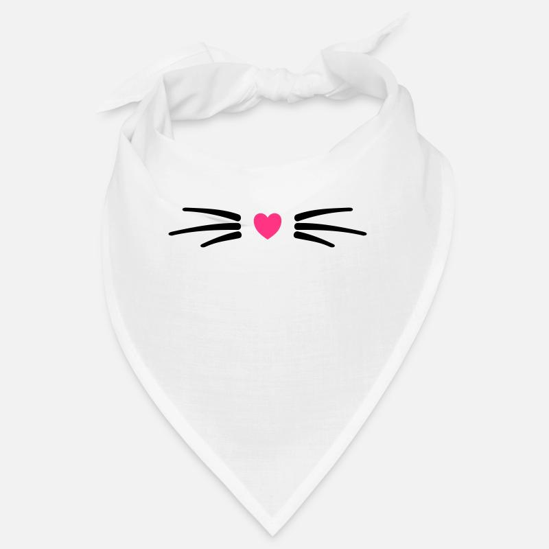 Katzen Liebe Bandana