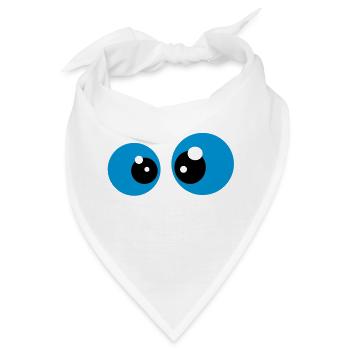 the eyes - Bandana - Weiß - Vorne
