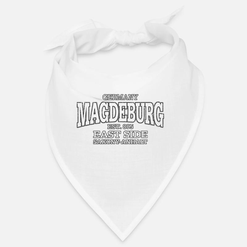 Magdeburg blanc (à l'ancienne) Bandana