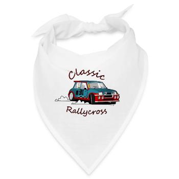 Rallycross - Bandana - Weiß - Vorne