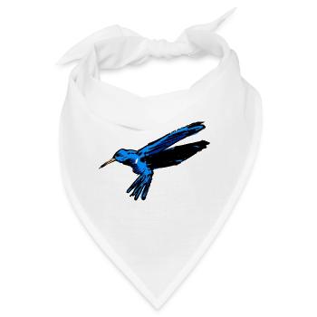 Kolibri insekt nektar geschenk kinder hummingbird - Bandana - Weiß - Vorne