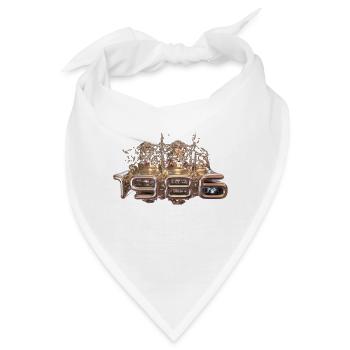 1986 Metall flüssig - Bandana - Weiß - Vorne