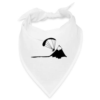 paragliding - Bandana - Weiß - Vorne